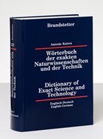 (30) Antonín Kučera: WÖRTERBUCH DER EXAKTEN NATURWISSENSCHAFTEN UND TECHNIK