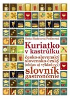 (5)	Hudecová-Podhorná, Soňa: KURIATKO V KASTRŮLKU, česko-slovenský a slovensko-český (občas aj výkladový) slovník gastronómie. 