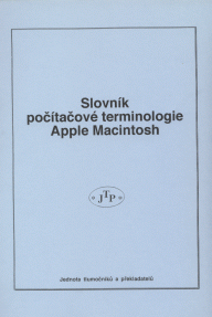 Michael Květoň: Slovník počítačové terminologie Apple Macintosh. 