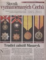 (26) SLOVNÍK VYZNAMENANÝCH ČECHŮ 1993-2011