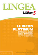 (74)	Autorský kolektiv Lingea: LEXICON 5 ŠPANĚLSKÝ SLOVNÍK PLATINUM