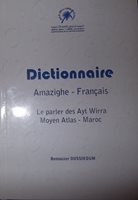 (07) Oussikoum, Bennasser: DICTIONNAIRE AMAZIGHE-FRANÇAIS. LE PARLER DES AYT WIRRA MOYEN ATLAS-MAROC. Slovník berberský jazyk (tamazight)–francouzština, nářečí Ayt Wirra, Střední Atlas, Maroko.