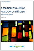 (50) Jozef Petro: 2000 NEJUŽÍVANĚJŠÍCH ANGLICKÝCH PŘÍJMENÍ: VÝSLOVNOSTNÍ SLOVNÍK