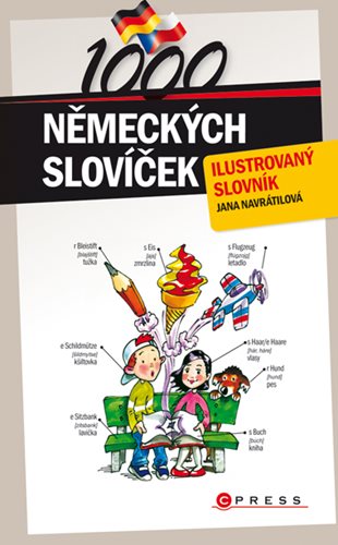 (71) Navrátilová Jana: 1000 NĚMECKÝCH SLOVÍČEK. ILUSTROVANÝ SLOVNÍK. 